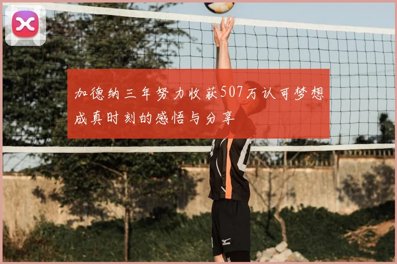 加德纳三年努力收获507万认可梦想成真时刻的感悟与分享