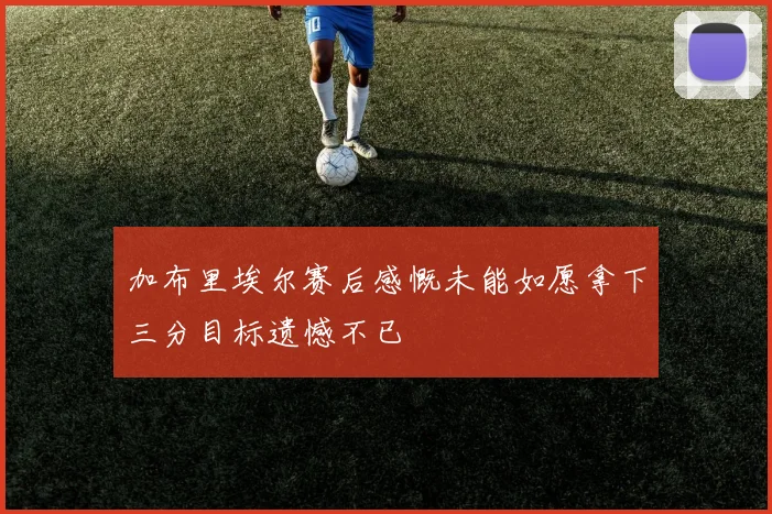 加布里埃尔赛后感慨未能如愿拿下三分目标遗憾不已