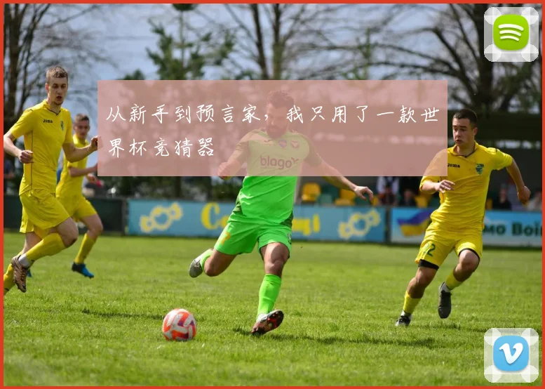 从新手到预言家，我只用了一款世界杯竞猜器