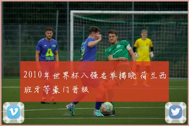 2010年世界杯八强名单揭晓 荷兰西班牙等豪门晋级