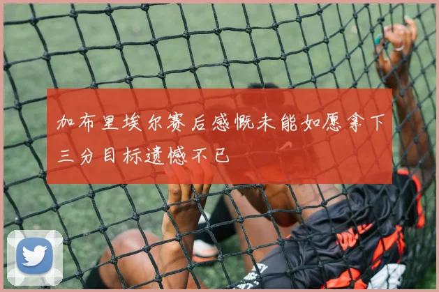 加布里埃尔赛后感慨未能如愿拿下三分目标遗憾不已