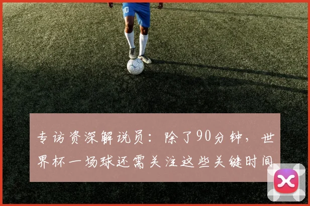 专访资深解说员：除了90分钟，世界杯一场球还需关注这些关键时间点