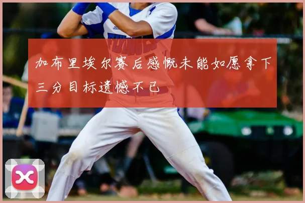 加布里埃尔赛后感慨未能如愿拿下三分目标遗憾不已