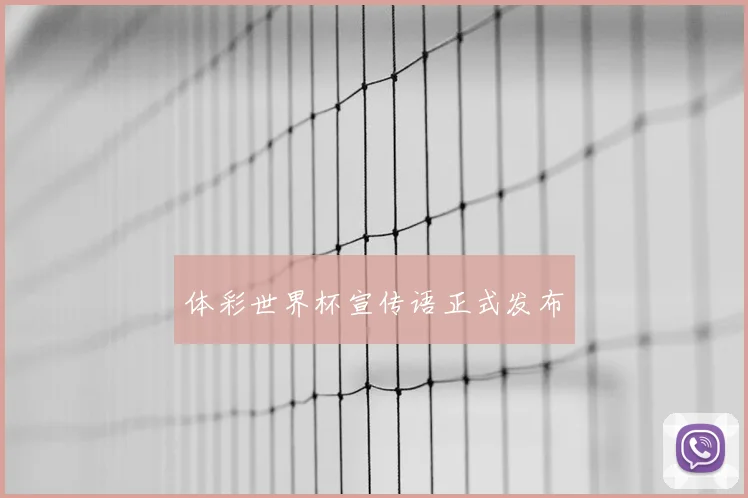 体彩世界杯宣传语正式发布