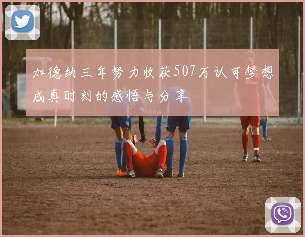 加德纳三年努力收获507万认可梦想成真时刻的感悟与分享